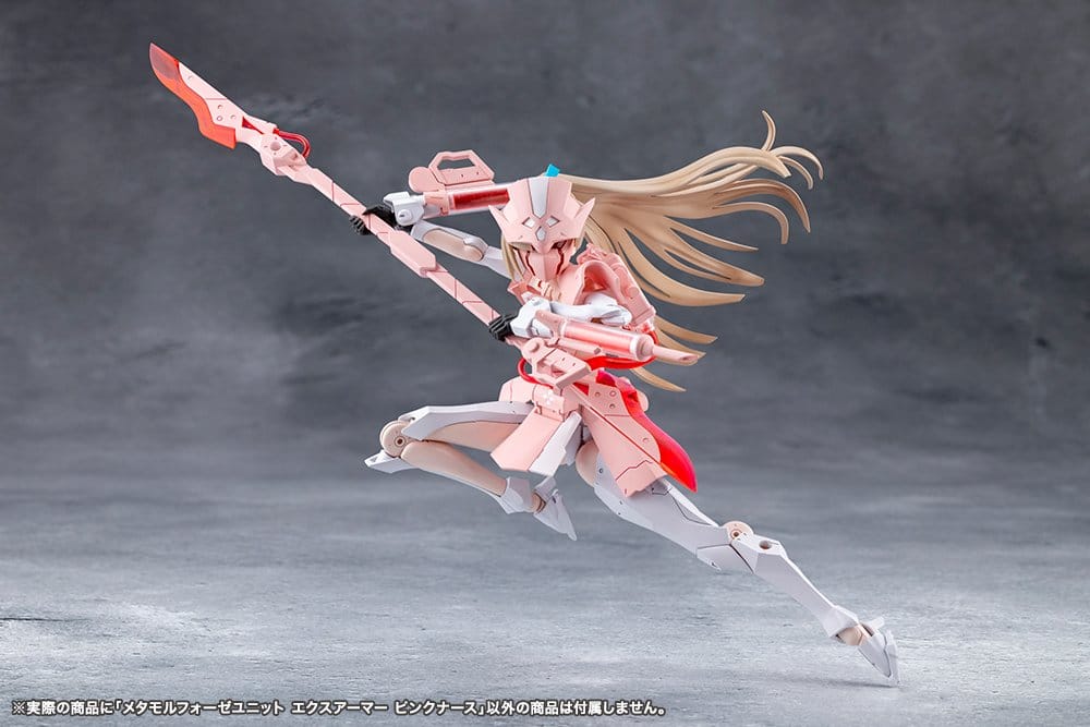 Megalomaria Unlimited Universe Plastmodellset Tillbehörsset Metamorphose Enhet Exarmor Rosa Syster