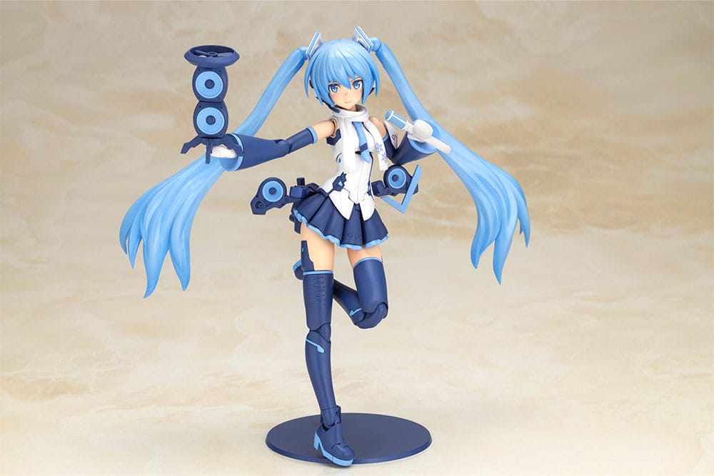 Frame Arms Girl x Hatsune Miku Plastmodellkit - Frame Music Girl Snow Miku Another Color Ver. 15 cm Kotobukiya