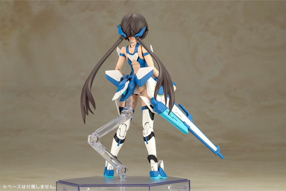 Frame Arms Girl Plastmodellkit Stylet Baddräkt Blå Impuls Färg Version 16 cm Kotobukiya
