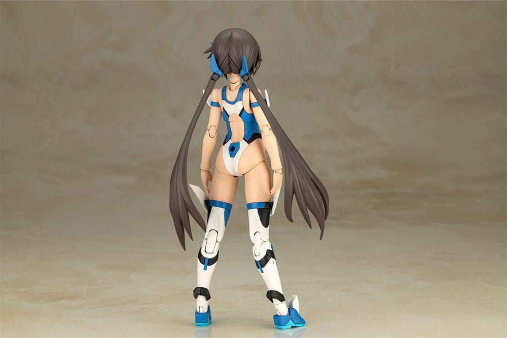 Frame Arms Girl Plastmodellkit Stylet Baddräkt Blå Impuls Färg Version 16 cm Kotobukiya