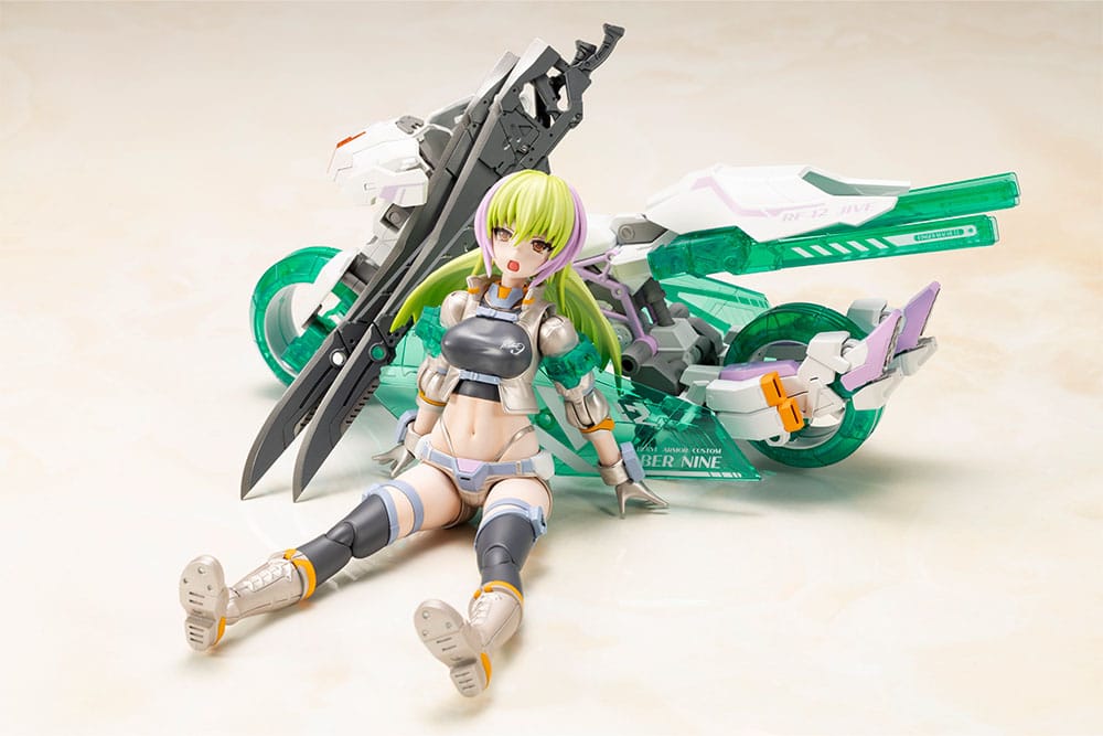 Frame Arms Girl Plastmodellkit Wilber Nine Beryl Armor Custom 16 cm Kotobukiya