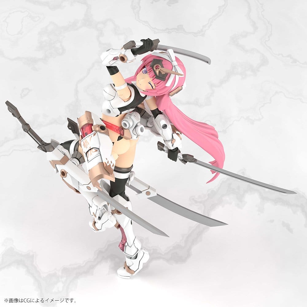 Frame Arms Girl Plastic Model Kit Large Scale Magatsuki Kikka 25 cm