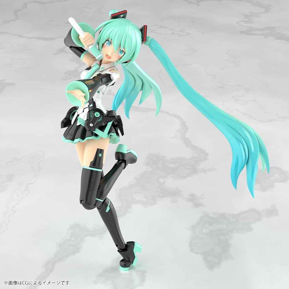 Frame Arms Girl Plastmodell Kit Grande Scale Frame Musikflicka Hatsune Miku 25 cm