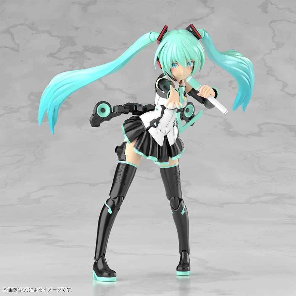 Frame Arms Girl Plastmodell Kit Grande Scale Frame Musikflicka Hatsune Miku 25 cm