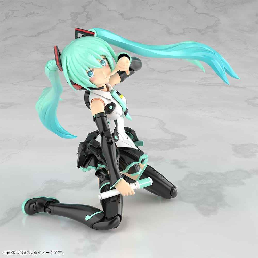Frame Arms Girl Plastmodell Kit Grande Scale Frame Musikflicka Hatsune Miku 25 cm