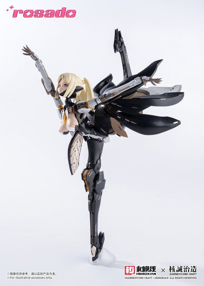 Originalkaraktär Plastkit 1/10 Rosado Project RS-03 Starflower Lily MK3 20 cm
