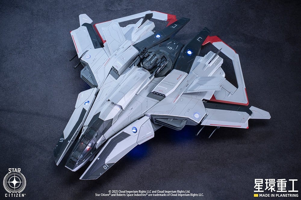 Star Citizen Plastmodellbyggsats 1/100 Anvil F8C Lightning 25 cm