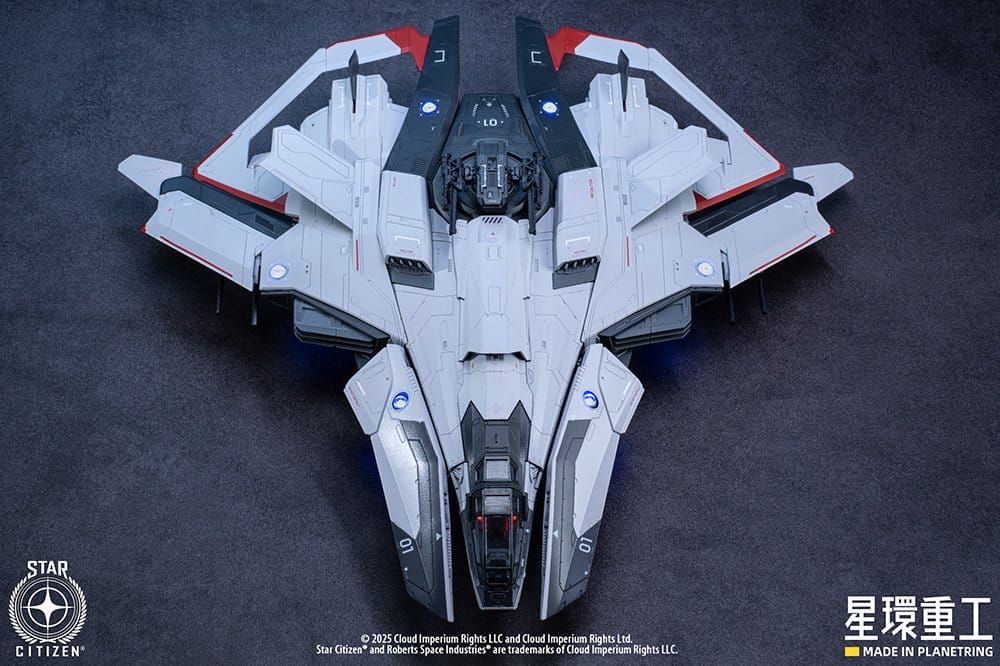 Star Citizen Plastmodellbyggsats 1/100 Anvil F8C Lightning 25 cm