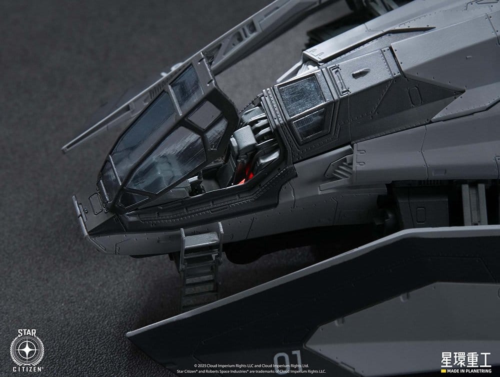 Star Citizen Plastmodell Kit 1/100 Anvil F8C Lightning Förmonterad Modell Ver 25 cm