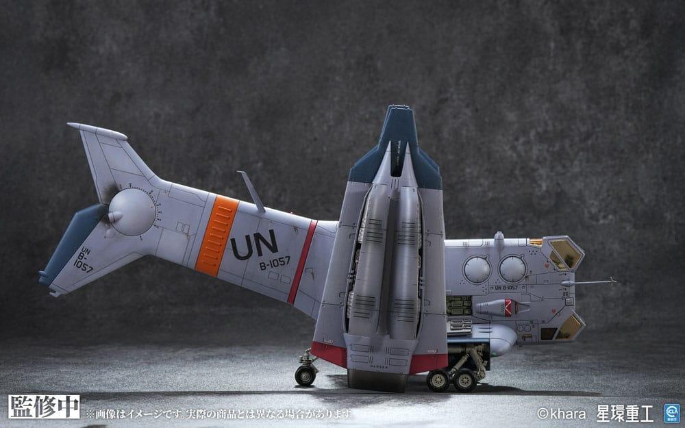 Evangelion: 3.0 Du kan (inte) göra om Plastmodellkit 1/72 YAGR-3B UNAF Close Air Support VTOL Flygplan Förmålat Färdigt Modell Ver. 14 cm Kotobukiya