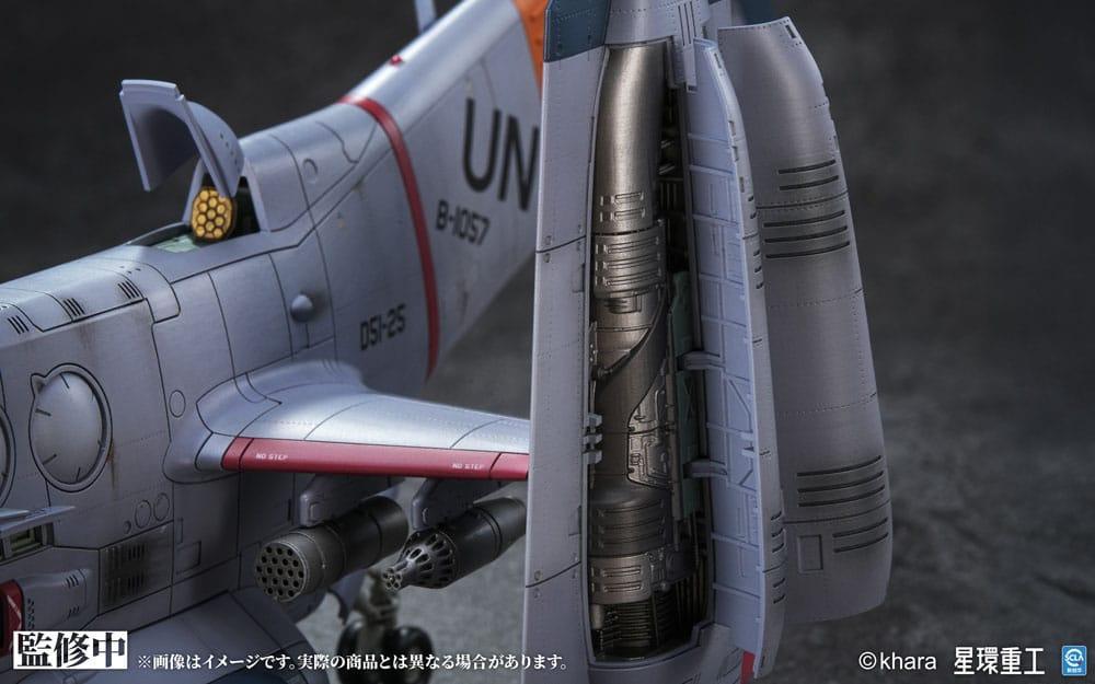 Evangelion: 3.0 Du kan (inte) göra om Plastmodellkit 1/72 YAGR-3B UNAF Close Air Support VTOL Flygplan Förmålat Färdigt Modell Ver. 14 cm Kotobukiya