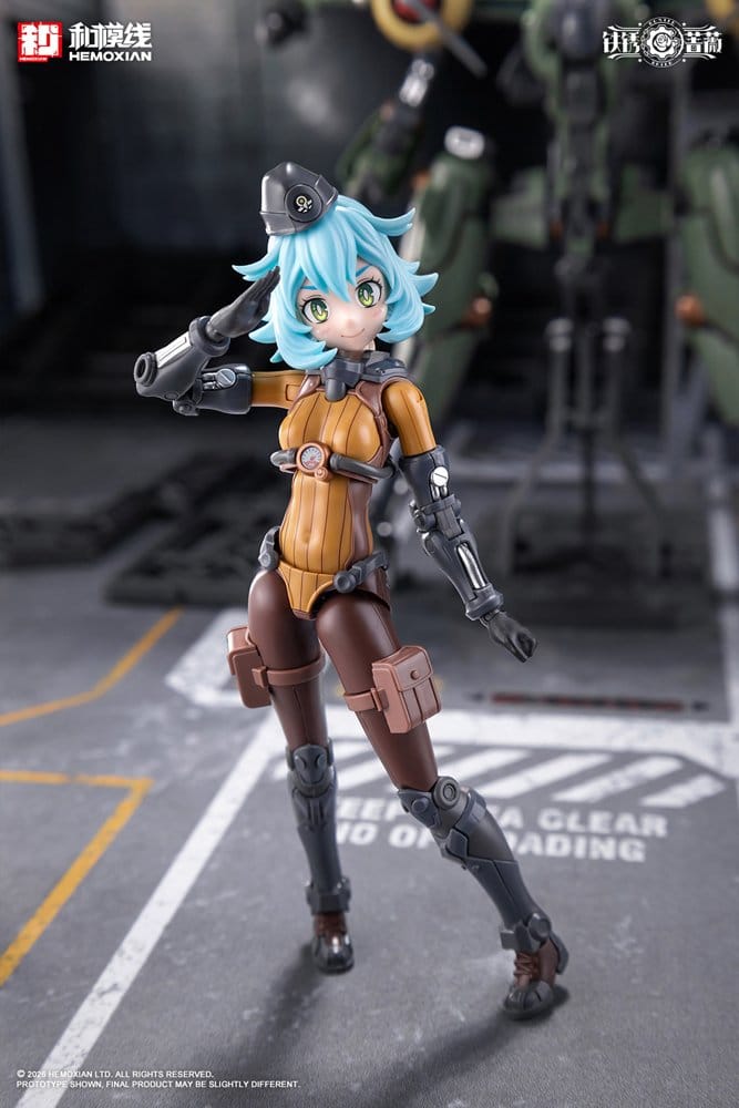 Rusted Brier plastmodell 1/12 Rhande Koskinen & RTP-10A cutting edge V-HS Tactical Fighter 20 cm