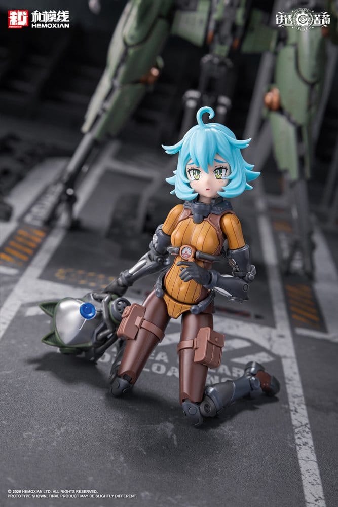 Rusted Brier plastmodell 1/12 Rhande Koskinen & RTP-10A cutting edge V-HS Tactical Fighter 20 cm
