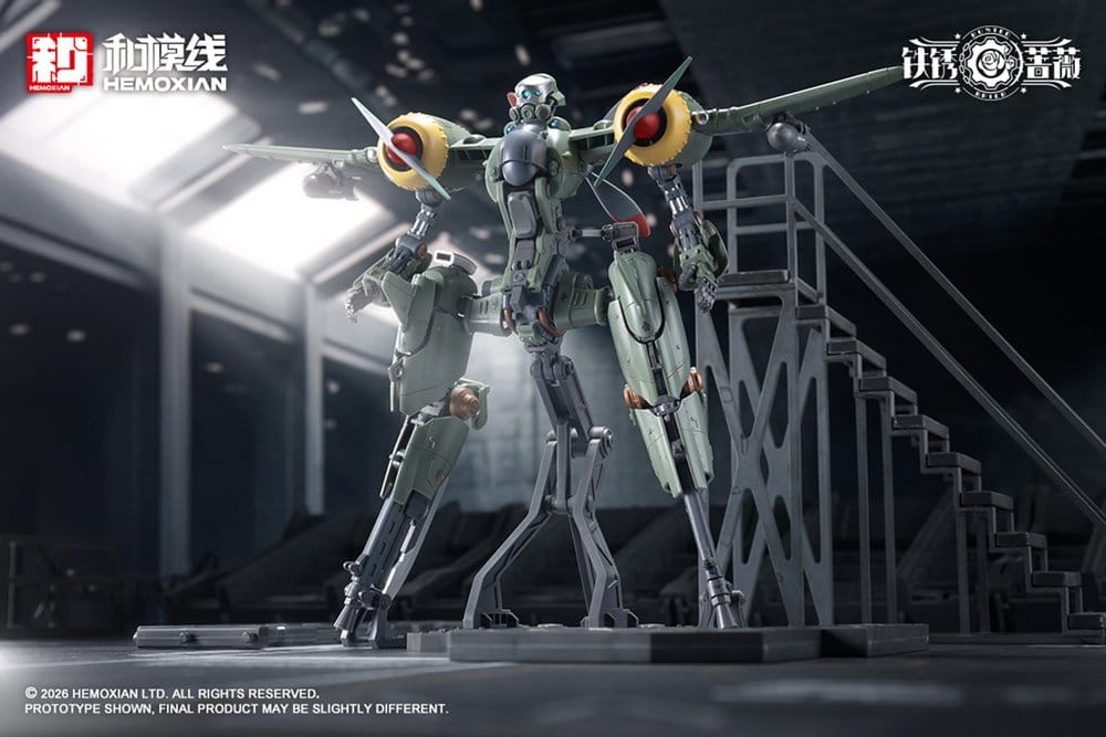 Rusted Brier plastmodell 1/12 Rhande Koskinen & RTP-10A cutting edge V-HS Tactical Fighter 20 cm