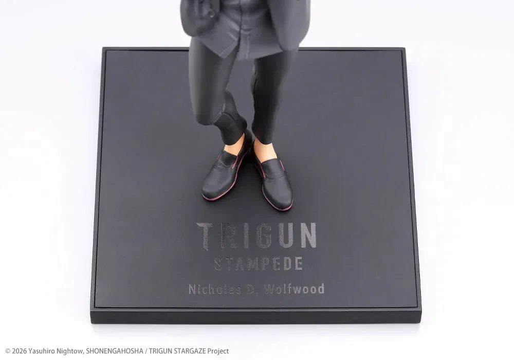 Trigun Stampede Oshi Works Figur 1/8 Nicholas D. Wolfwood 22 cm Kotobukiya