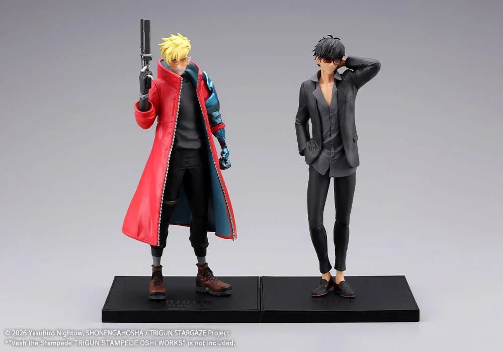 Trigun Stampede Oshi Works Figur 1/8 Nicholas D. Wolfwood 22 cm Kotobukiya