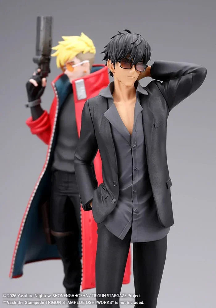 Trigun Stampede Oshi Works Figur 1/8 Nicholas D. Wolfwood 22 cm Kotobukiya
