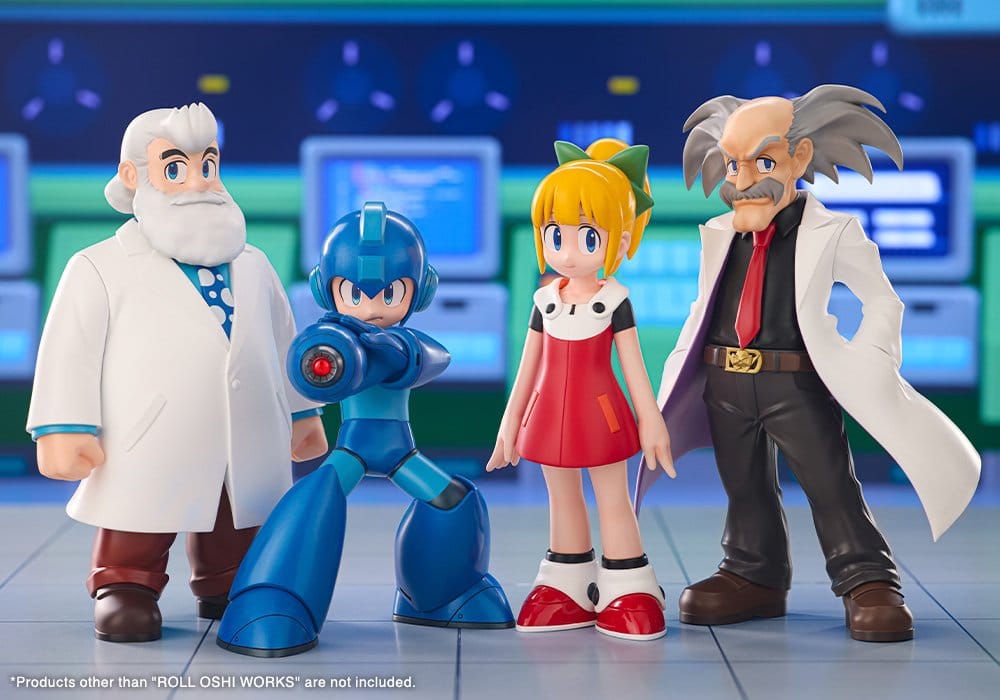 Mega Man Oshi Works PVC-figur Roll, 19 cm