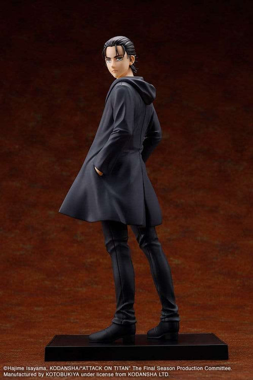 Attack on Titan: Den sista säsongen Oshi Works PVC-figur Eren Yeager Den sista säsongen version, 23 cm