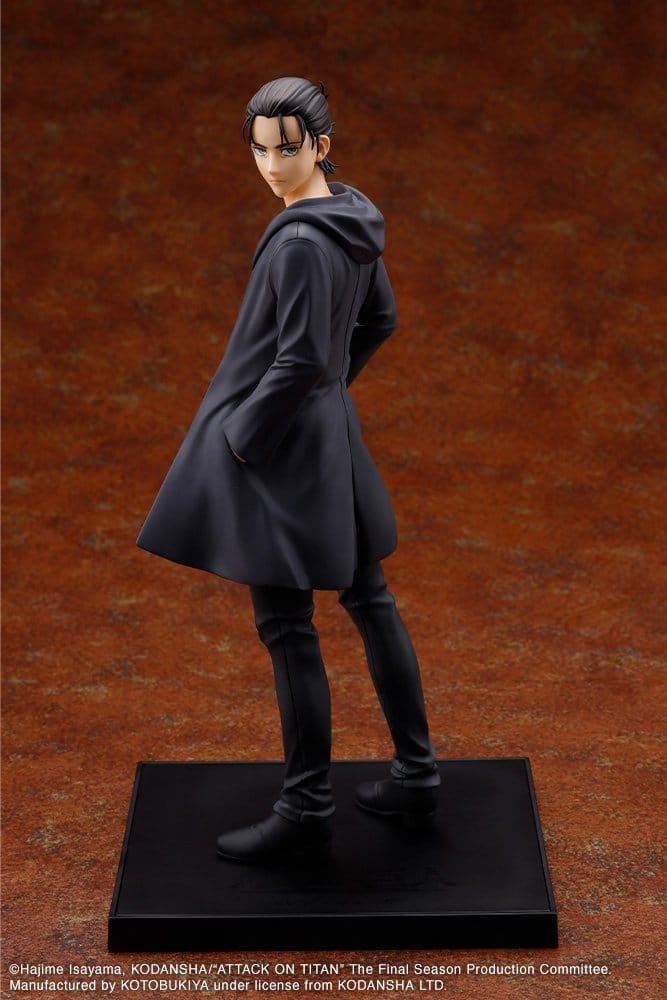 Attack on Titan: Den sista säsongen Oshi Works PVC-figur Eren Yeager Den sista säsongen version, 23 cm