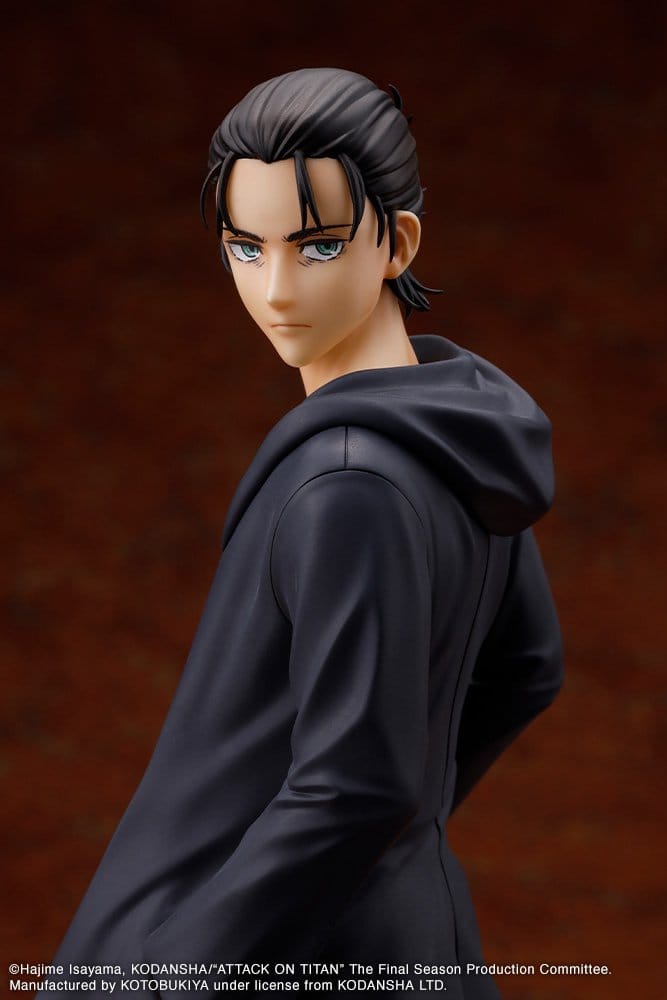 Attack on Titan: Den sista säsongen Oshi Works PVC-figur Eren Yeager Den sista säsongen version, 23 cm