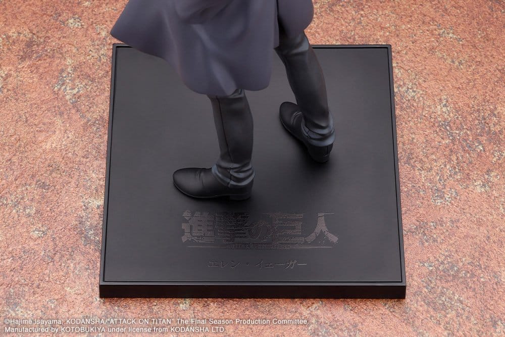 Attack on Titan: Den sista säsongen Oshi Works PVC-figur Eren Yeager Den sista säsongen version, 23 cm