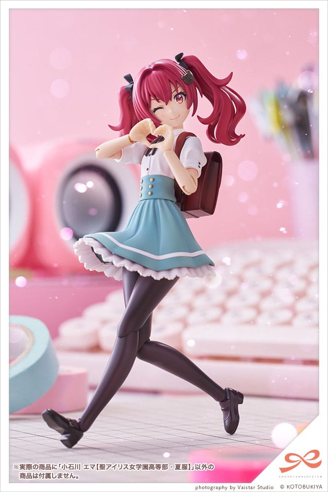 Sousai Shojo Teien plastbyggsats 1/10 Emma Koishikawa (St. Iris Gakuen Girls’ High School sommaruniform) 14 cm reproduktion