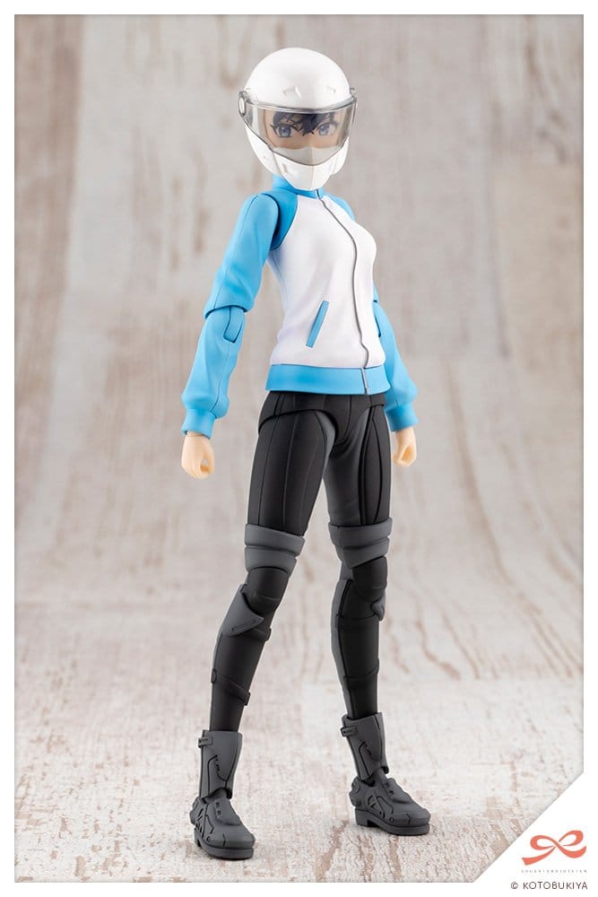 Sousai Shojo Teien Plastmodellbyggsats 1/10 Rui Saotome Touou High School träningsdräkt 16 cm