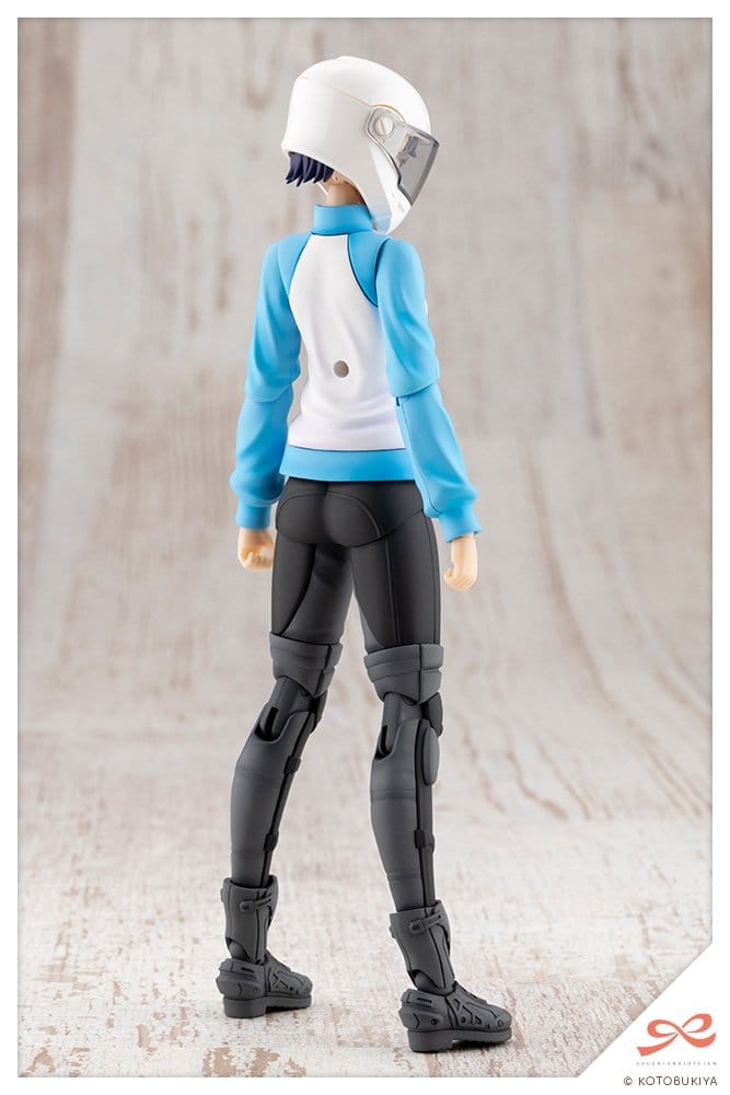 Sousai Shojo Teien Plastmodellbyggsats 1/10 Rui Saotome Touou High School träningsdräkt 16 cm