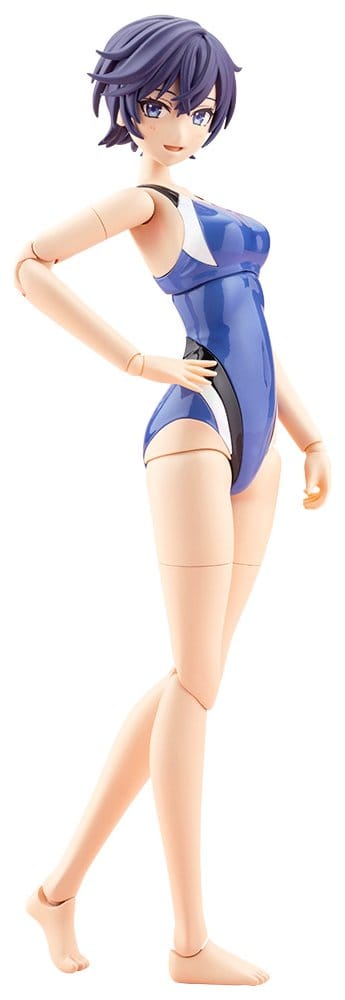 Sousaishojoteien Plastmodell 1/10 Rui Saotome Touou Gymnasiums Tävlingstätbaddräkt 16 cm