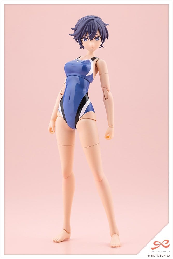 Sousai Shojo Teien Plastic Model 1/10 Rui Saotome Touou High School Competition Swimsuit 16 cm
