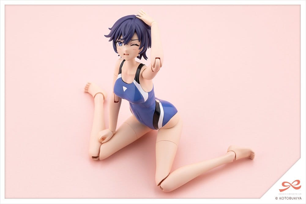 Sousai Shojo Teien Plastic Model 1/10 Rui Saotome Touou High School Competition Swimsuit 16 cm