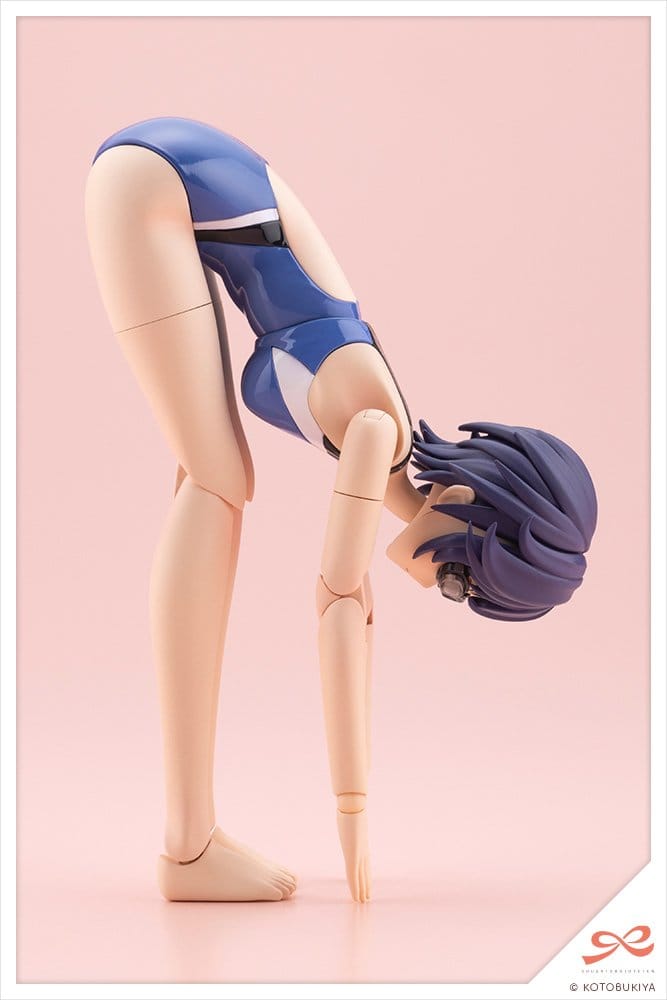 Sousai Shojo Teien Plastic Model 1/10 Rui Saotome Touou High School Competition Swimsuit 16 cm