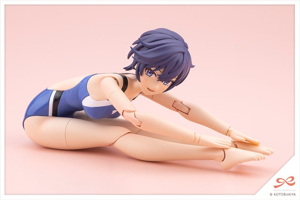 Sousai Shojo Teien Plastic Model 1/10 Rui Saotome Touou High School Competition Swimsuit 16 cm