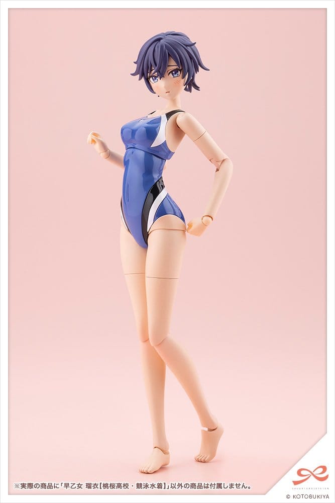 Sousai Shojo Teien Plastic Model 1/10 Rui Saotome Touou High School Competition Swimsuit 16 cm