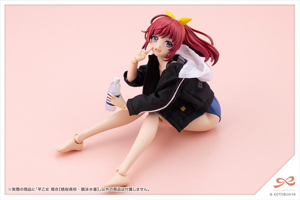 Sousai Shojo Teien Plastic Model 1/10 Rui Saotome Touou High School Competition Swimsuit 16 cm