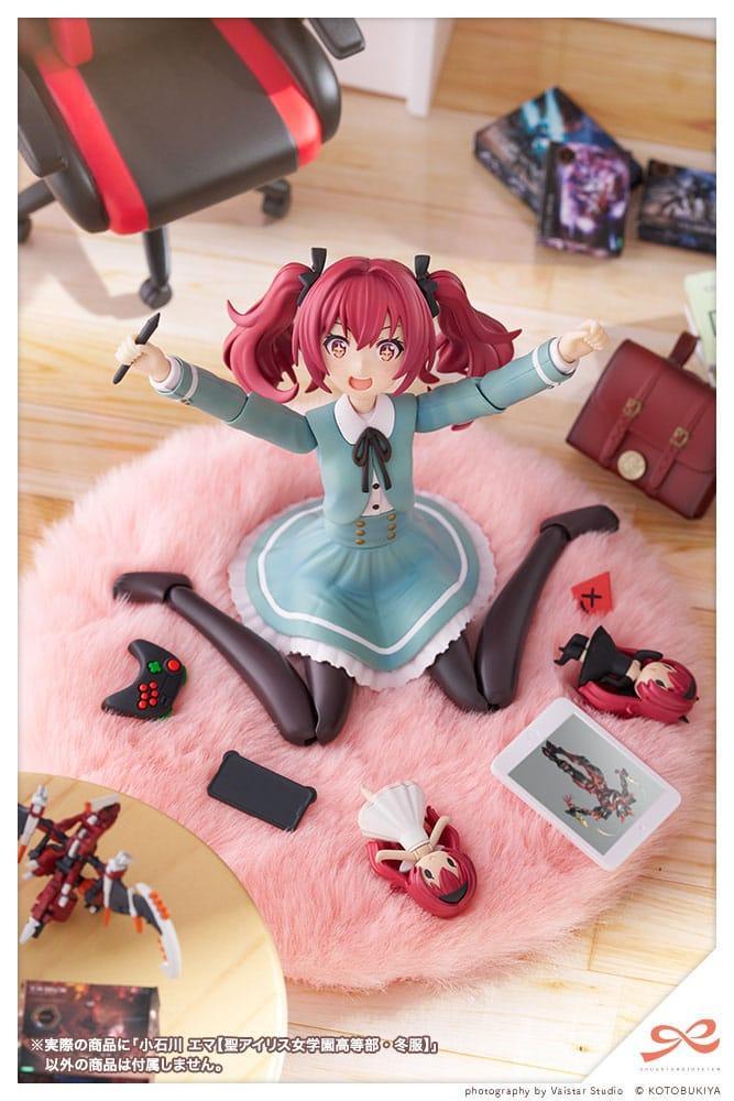 Sousai Shojo Teien Plastmodell 1/10 Emma Koishikawa (St. Iris Gakuen Flickskola Vinterkläder) 14 cm Kotobukiya