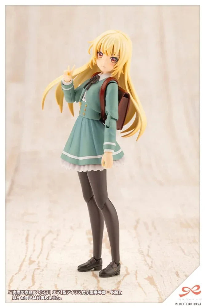 Sousai Shojo Teien Plastmodell 1/10 Emma Koishikawa (St. Iris Gakuen Flickskola Vinterkläder) 14 cm Kotobukiya