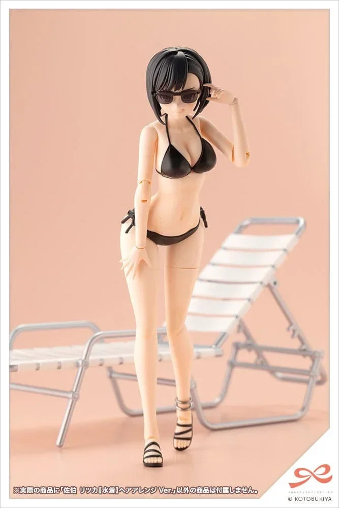 Sousai Shojo Teien Plastmodell Kit 1/10 Ritsuka Saeki (Simstil) Hårarrangemang Ver. Kotobukiya