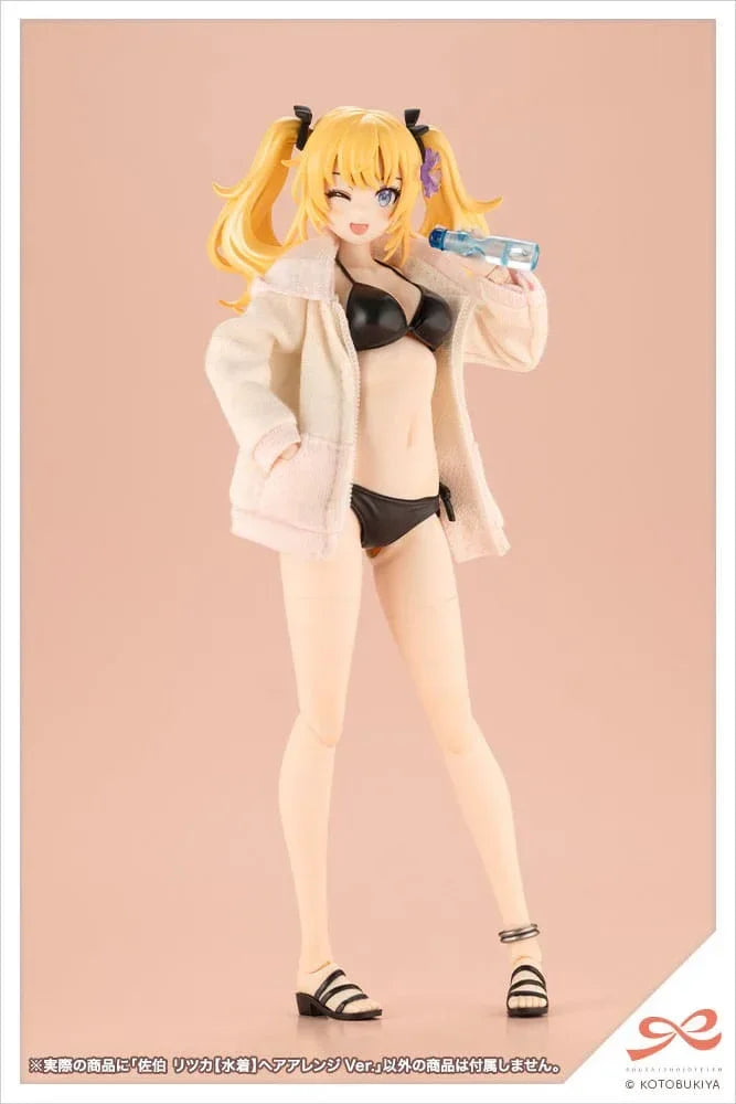 Sousai Shojo Teien Plastmodell Kit 1/10 Ritsuka Saeki (Simstil) Hårarrangemang Ver. Kotobukiya