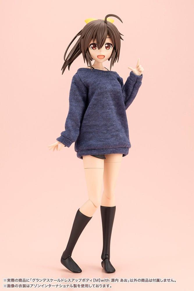 Sousai Shojo Teien Accessory Set för Actionfigur Grande Skala Klä Upp Kropp Storlek M med Ao Gennai Kotobukiya