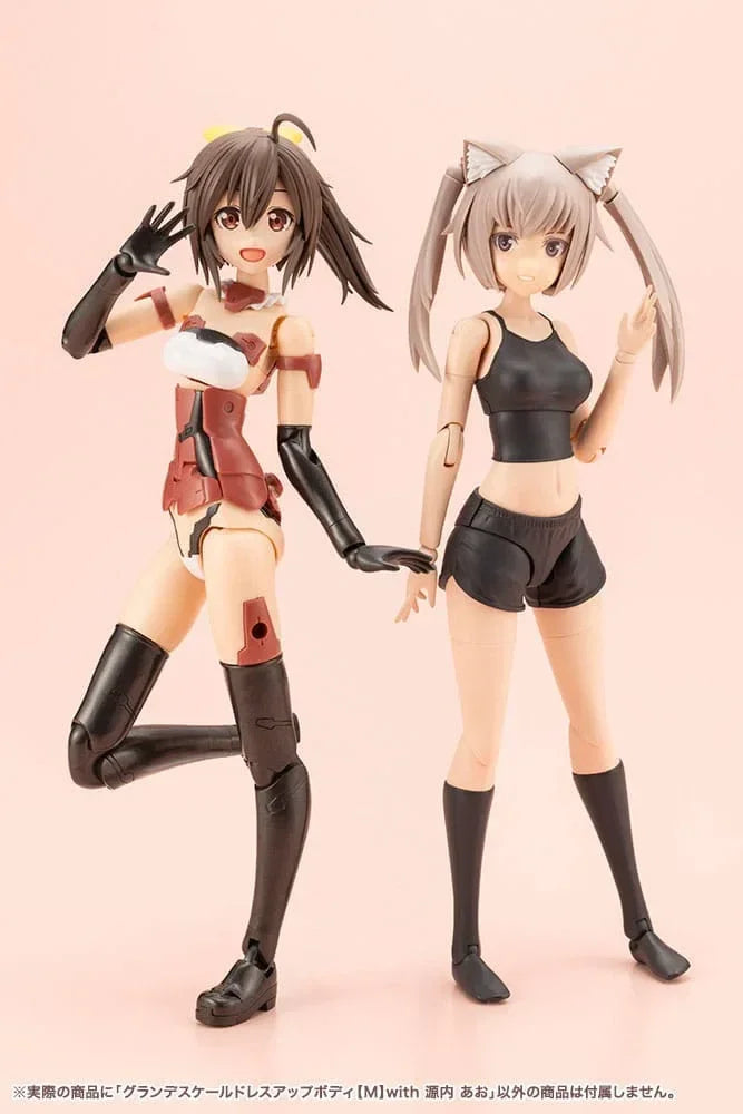 Sousai Shojo Teien Accessory Set för Actionfigur Grande Skala Klä Upp Kropp Storlek M med Ao Gennai Kotobukiya