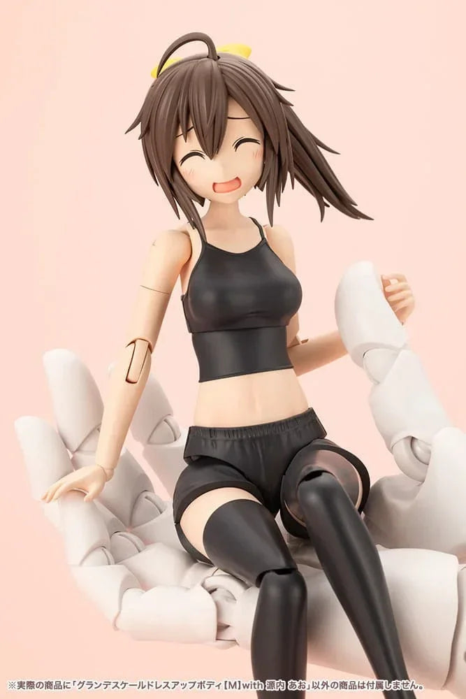 Sousai Shojo Teien Accessory Set för Actionfigur Grande Skala Klä Upp Kropp Storlek M med Ao Gennai Kotobukiya