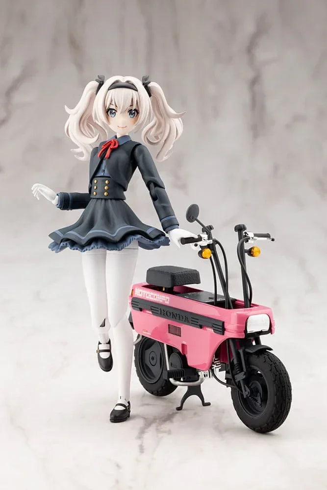Sousai Shojo Teien Plastmodell Kitt 1/10 Emma Koishikawa Nocturne med Honda AB12 Motocompo 14 cm Kotobukiya