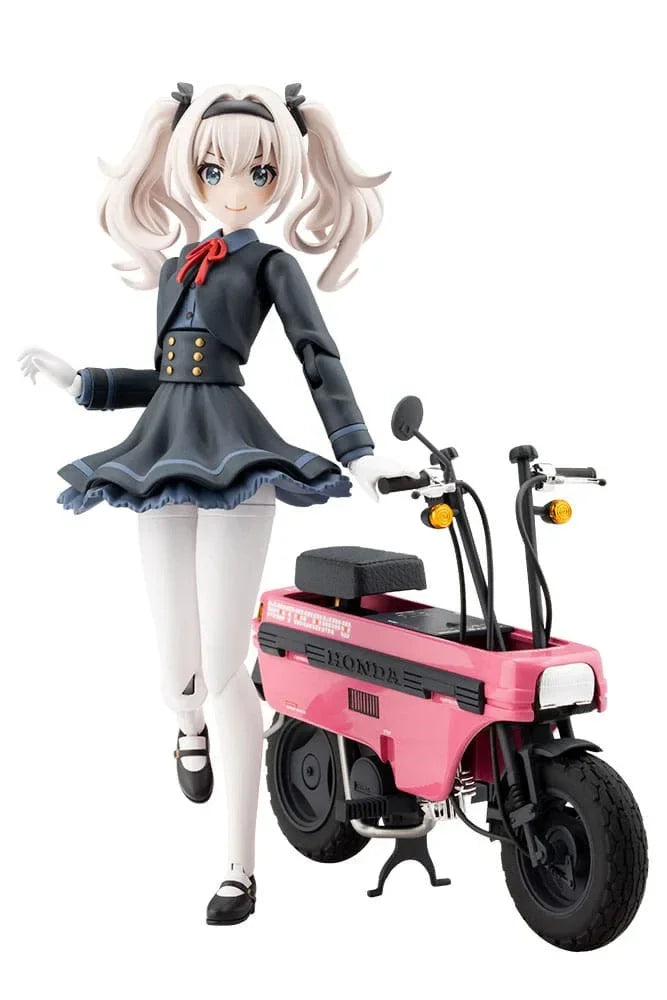 Sousai Shojo Teien Plastmodell Kitt 1/10 Emma Koishikawa Nocturne med Honda AB12 Motocompo 14 cm Kotobukiya