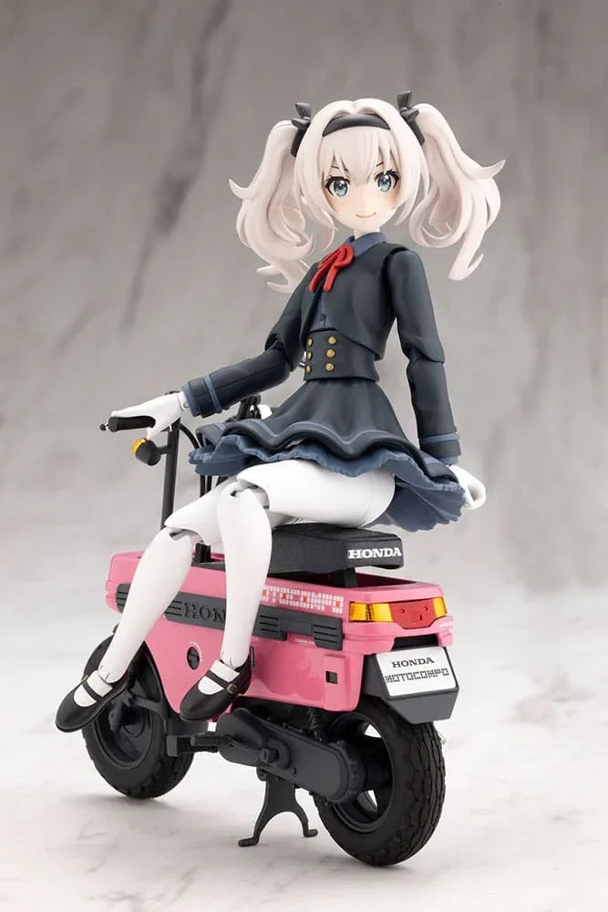 Sousai Shojo Teien Plastmodell Kitt 1/10 Emma Koishikawa Nocturne med Honda AB12 Motocompo 14 cm Kotobukiya