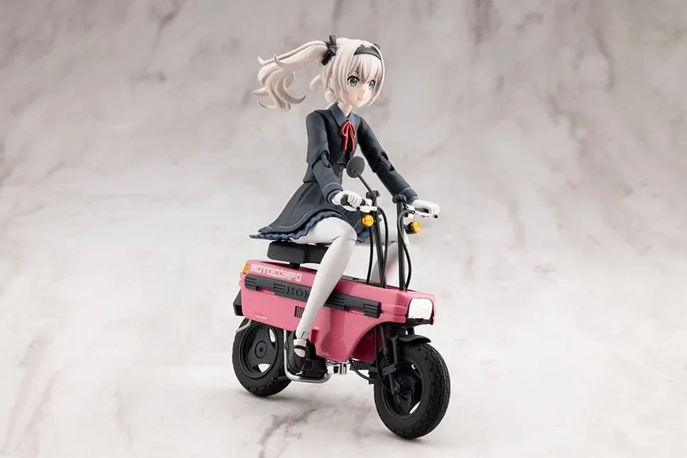 Sousai Shojo Teien Plastmodell Kitt 1/10 Emma Koishikawa Nocturne med Honda AB12 Motocompo 14 cm Kotobukiya