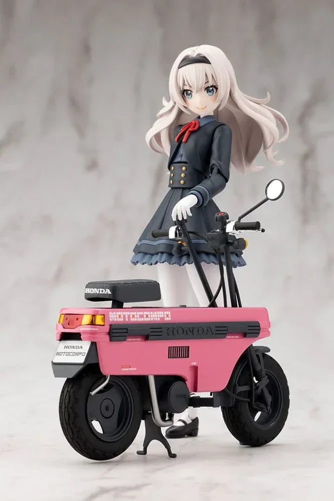 Sousai Shojo Teien Plastmodell Kitt 1/10 Emma Koishikawa Nocturne med Honda AB12 Motocompo 14 cm Kotobukiya