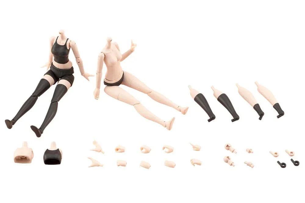 Sousai Shojo Teien Accessory Set för 1/10 Action Figur Klä Upp Kropp Färg C Storlek S Kotobukiya