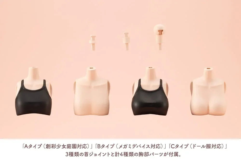 Sousai Shojo Teien Accessory Set för 1/10 Action Figur Klä Upp Kropp Färg C Storlek S Kotobukiya